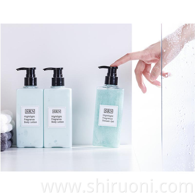 shower gel body lotion